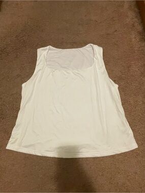 White SHEIN Curve Blouse:Size 2XL